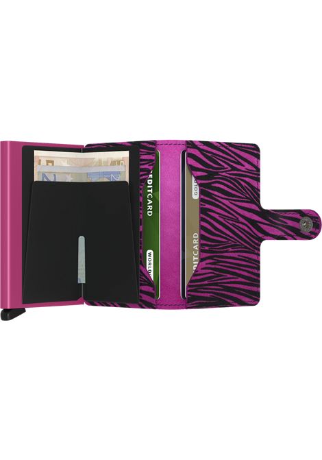 miniwallet style zebra fuchsia SECRID | MZE-FUCHSIAZEBRA FUCHSIA
